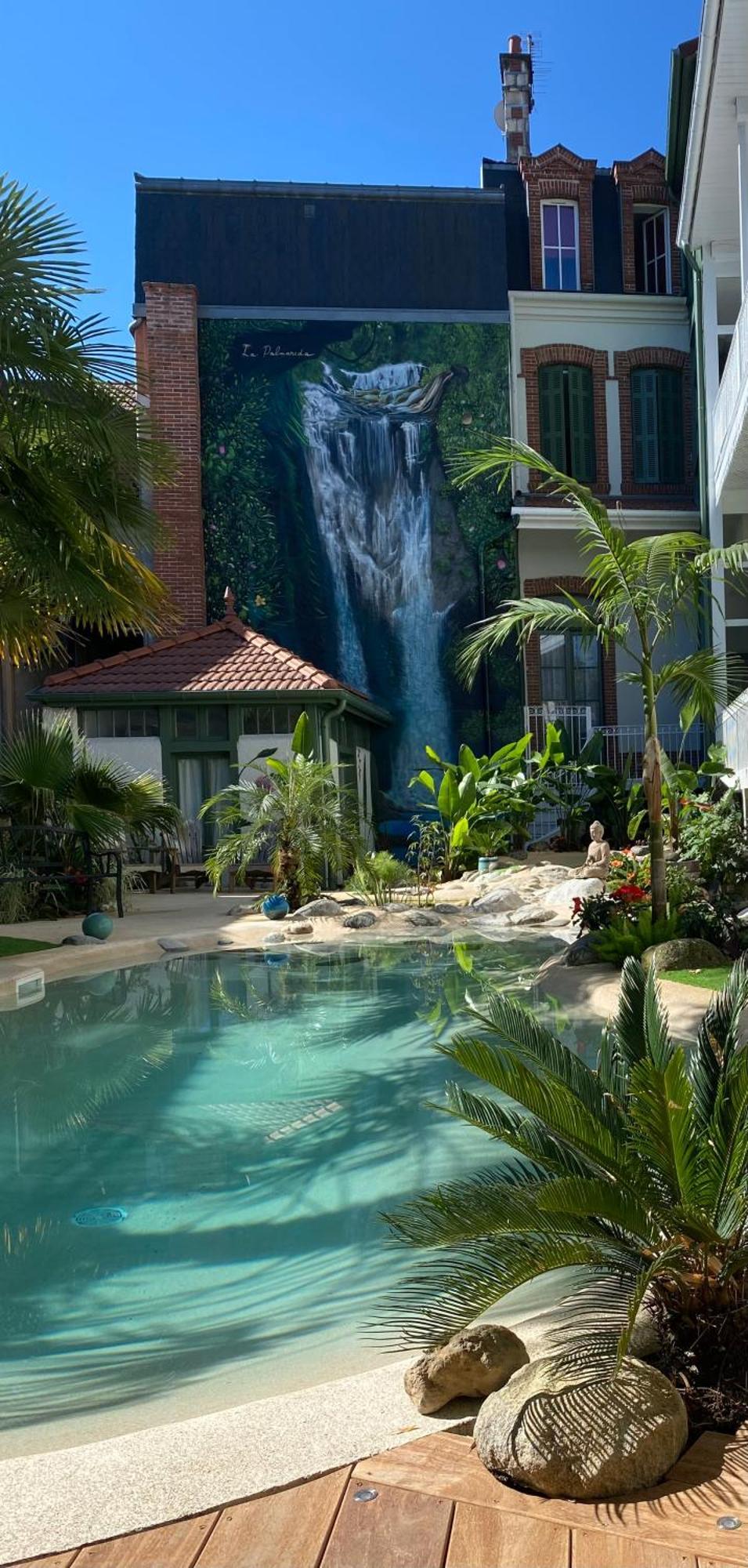 Апартаменты Appt Ambiance Boheme 2 Ch Piscine Lagon Тарб Экстерьер фото
